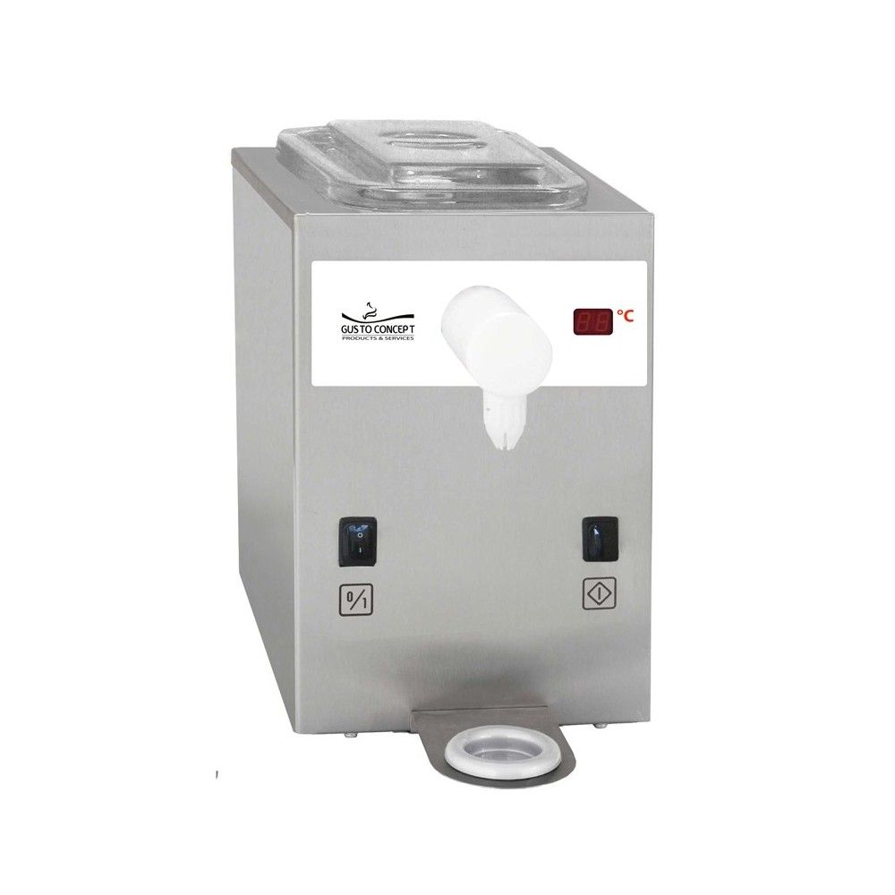 Machine à chantilly professionnelle Pro 2 - Gusto Concept - 5 L - production 100 L/h - fabrication italienne en inox_0