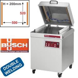 Machine sous-vide chambre 500x520xh200 mm - 63 m3/h - SC-123T/S_0