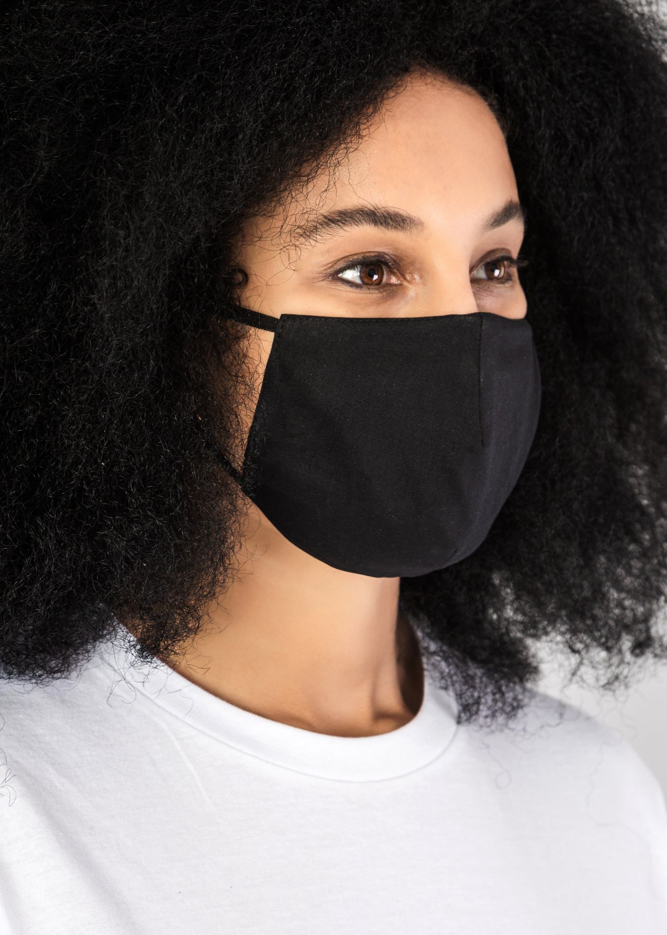 Masque barrière en popeline - Made in France - Attaches personnalisables et lavable à 60°C_0