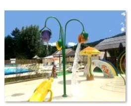 Plateforme aqualudique Athalia - aire de jeux aquatiques pour enfants de 3 à 12 ans - Hauteur de plateforme 20 cm - Durable et démontable_0