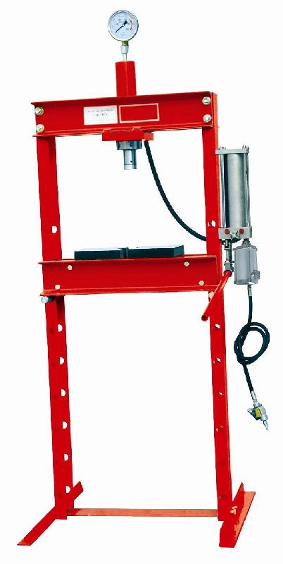 Presse hydropneumatique d'atelier 20T - capacité 20 tonnes - vérin hydraulique et pompe pneumatique_0