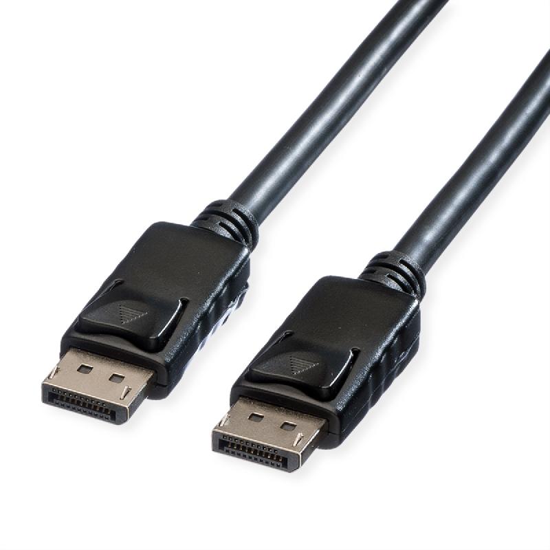 Roline câble displayport dp m - dp m, noir, 3 m_0