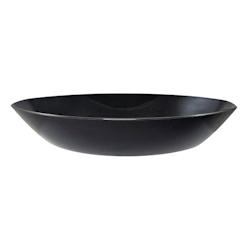 VASCELLA Barquette snacking PP noir panino 25 x 16,5 x 5 cm - 1000 ml (100 unités) - noir plastique V123249_0