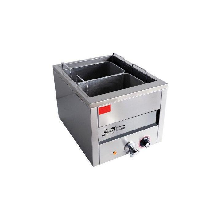 ​​​​​​​Cuiseur à pâtes électrique PRO 2 paniers portions, cuve 15 litres, 3600 W, 220 V - MONO_0