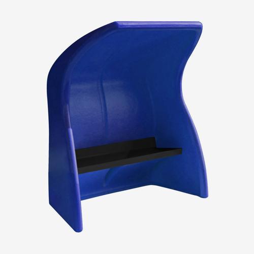 ABRI DE TOUCHE MONOBLOC BLEU - ASSISE BANC