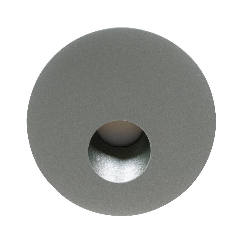ARCCHIO LAMPE ENCASTRABLE LED VEXI, Ø 7,5 CM, ARGENT, ALUMINIUM, CCT