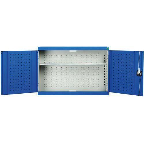 BOTT 1 ARMOIRE MURALE CUBIO FOND PERFORÉ AVEC TABLETTE - BOTT