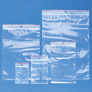 ASSORTIMENT DE 1000 SACHETS PLASTIQUE ZIP 60 MICRONS RAJA