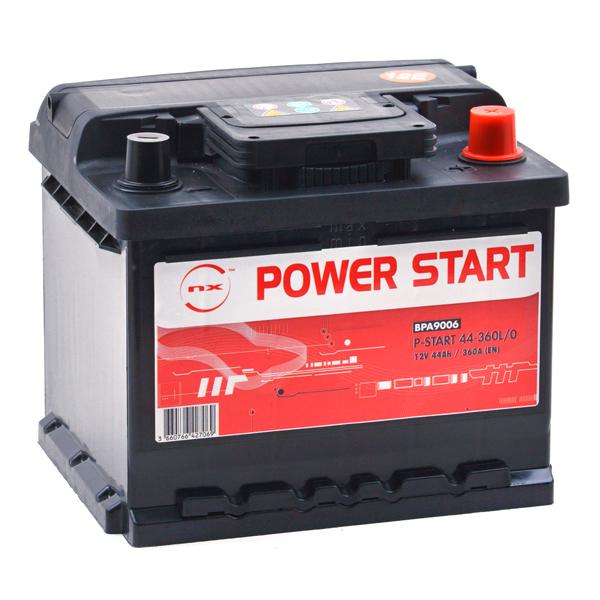 Batterie voiture NX Power Start 44-360L/0 - 12V 44Ah - Démarrage haute performance pour petites et moyennes cylindrées_0