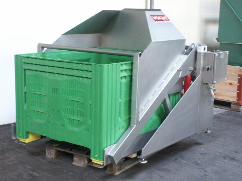Bc - basculeur de caisse hydraulique en inox - Voran - capacité 550 kg, moteur 2,2 kW_0
