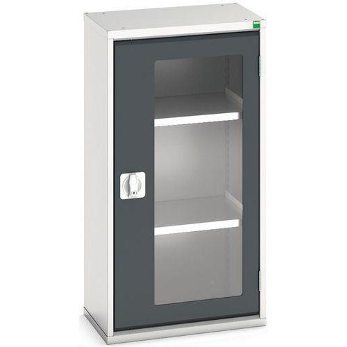 BOTT 1 ARMOIRE VERSO PORTES TRANSPARENTES AVEC 2 TABLETTES 525X350X1000_BOTT