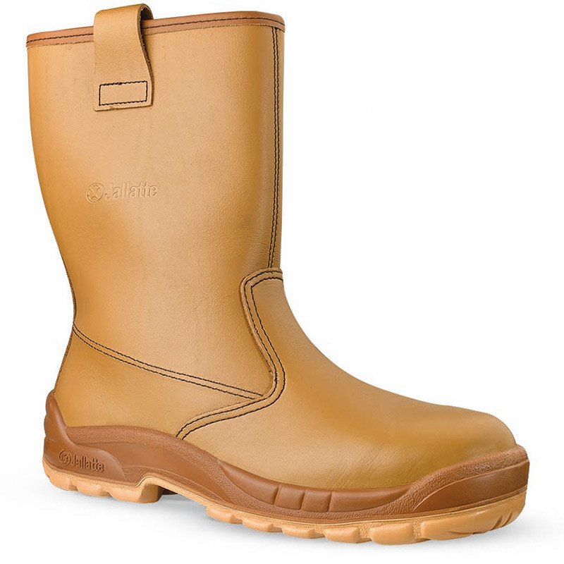 BOTTES DE SÉCURITÉ NON FOURRÉES JALHAKA S3 SRC MARRON P40 - JALLATTE - 00J0650-T40
