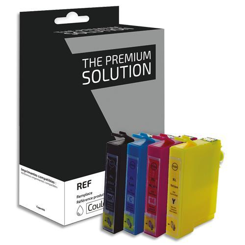 CARTOUCHE COMPATIBLE JET D'ENCRE PSN NOIR CYAN MAGENTA JAUNE EPSON T1305 - CERF, B8E130B/CLXL