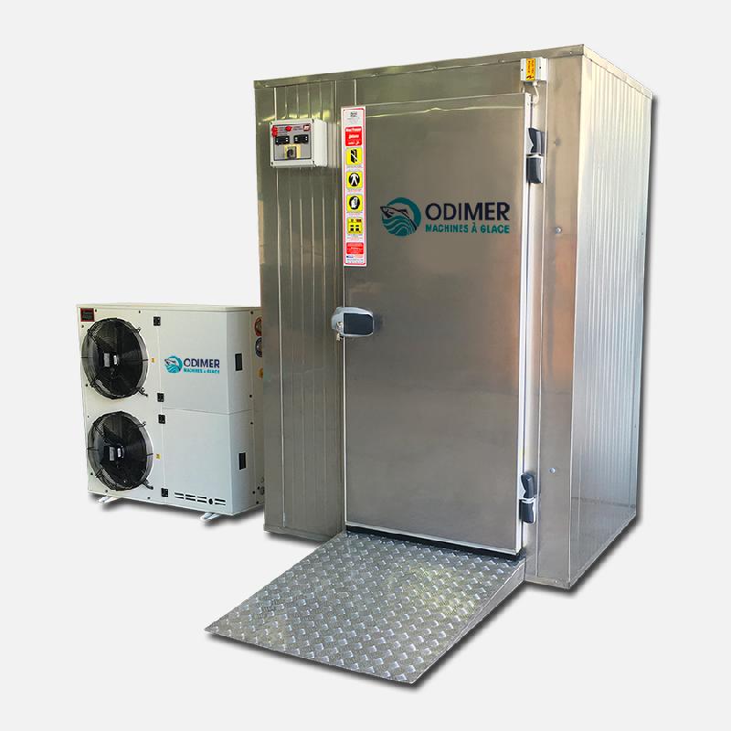 Cellule de refroidissement rapide BCH-100 - Capacité 100 kg - Refroidissement +63°C à +5°C en 2h - Congélation +63°C à -18°C en 4,5h_0