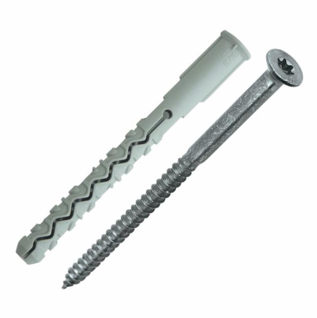 CHEVILLE LONGUE EXPANSION AVEC VIS TÊTE FRAISÉE TORX G-L (BOÎTE) SCELL-IT