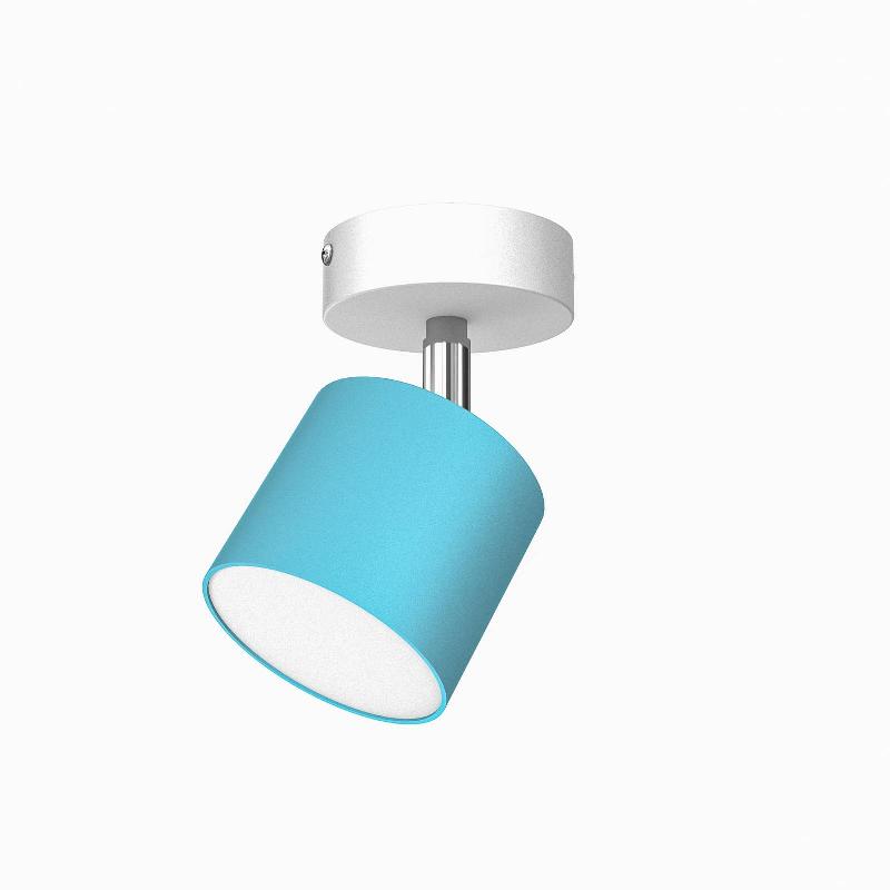 EKO-LIGHT CLOUDY SPOT POUR PLAFOND À UNE LAMPE BLEU