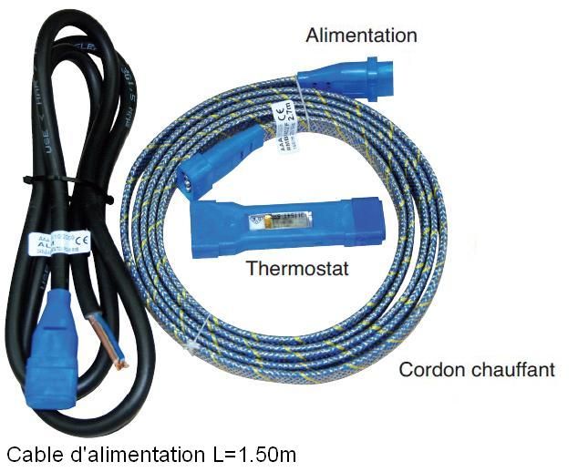 Cordon chauffant sur mesure type CU - ELECTRO-THERM_1
