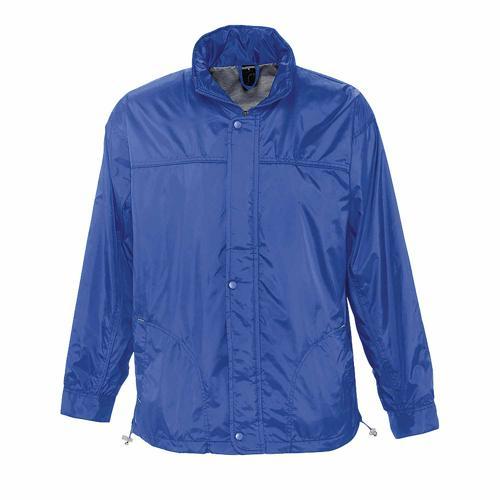 COUPE-VENT DOUBLÉ JERSEY EN NYLON ROYAL
