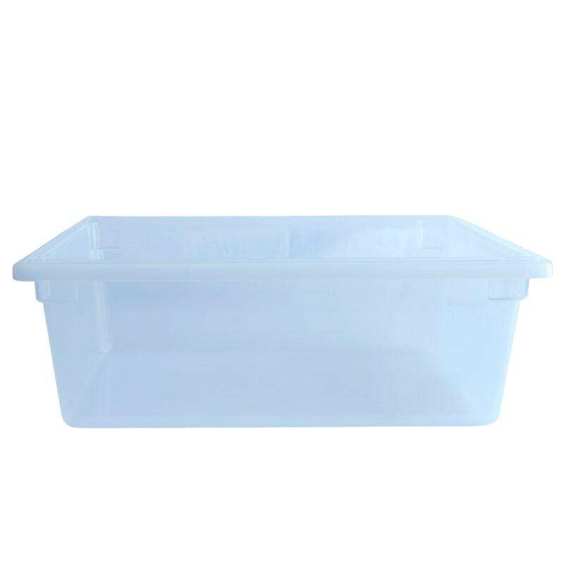 DBMARK 18269PP-190 - Boîte de rangement 49,2 L - (46 x 66 x 23 cm) - Polypropylène (PP) translucide - (Couvercle non inclus) - Vente à l'unité - b_0