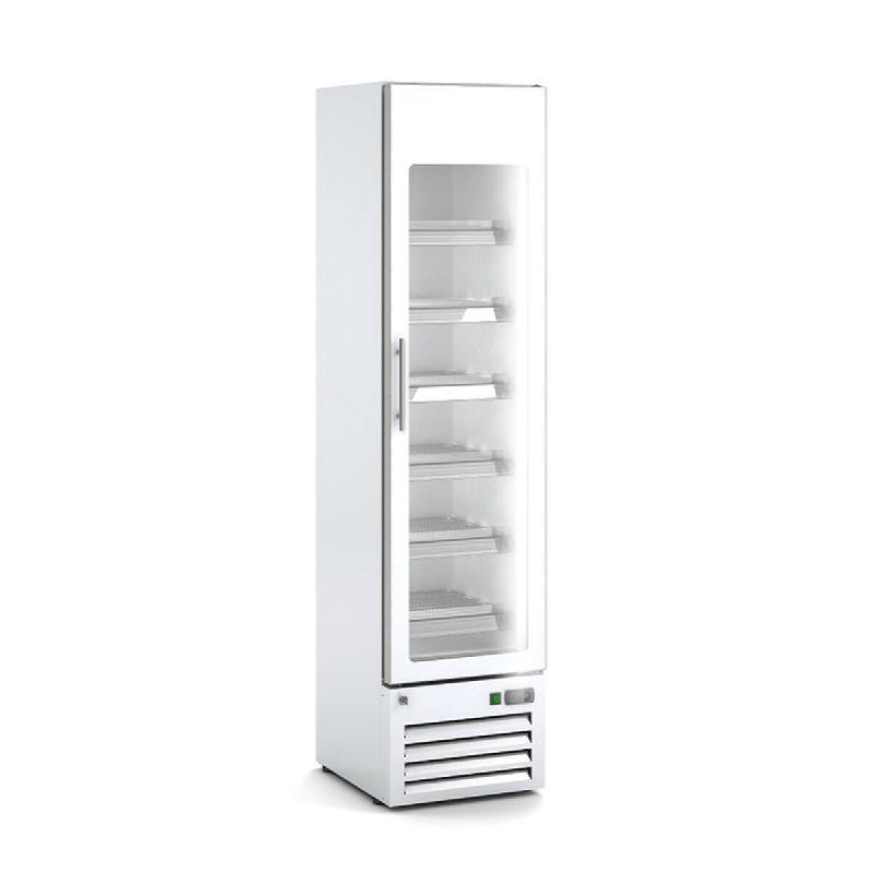 DOCRILUC Armoire D Exposition 1 Porte Vitree - -25/-15C - 6 Etageres - Capacite 160L - 440X500X1830 - R-600A - 230V/1/50-60Hz DECVF-17 - DECVF-17_0