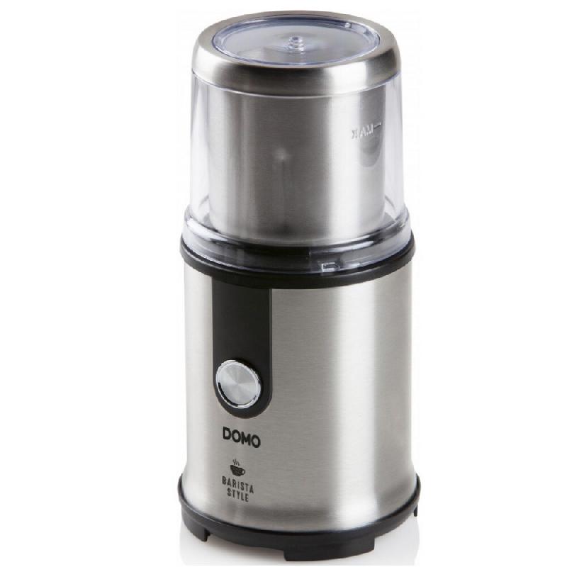 DOMO Moulin à Café 110g 300w, Inox DO723K - argenté 5411397147202_0