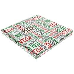 Firplast Boite pizza en carton 26x26x3 cm - multicolore 8008656009288_0