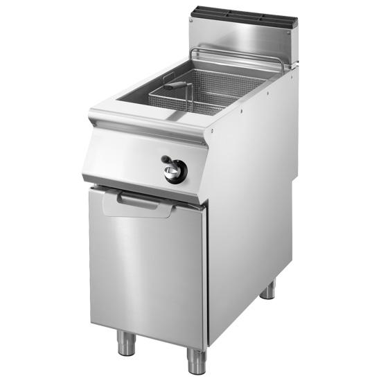 Friteuse gaz sur coffre inox commandes mécaniques avec cuve 13 l - ... - PVS7040FRGS13_0