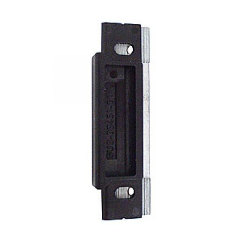 GÂCHE POUR PÊNE À ROULEAU - POUR SERRURES SÉCURY - JEU 12 - FEUILLURE 24 X 8 MM FERCO