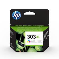 HP Cartouche TRI-COLOR303XL T6N03AE ENVY PHOTO 62xx/71xx/78xx - multicolore 3699908199618_0