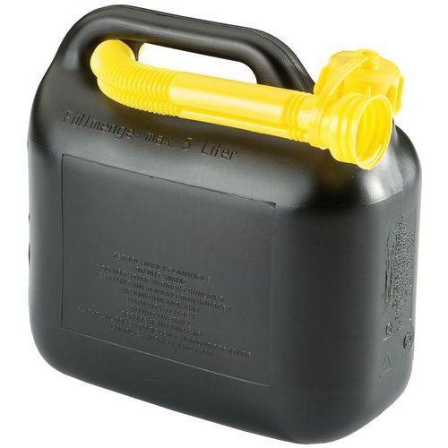 JERRICAN CARBURANT BAC VERSEUR CAP.:20 L COL.:NOIR