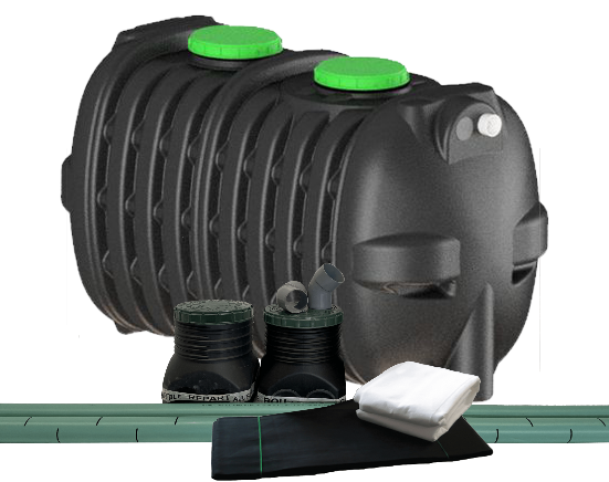 Kit filtre à sable non drainé - fosse septique 1 à 4 EH - EPURBLOC renforcé 3 000 L_0