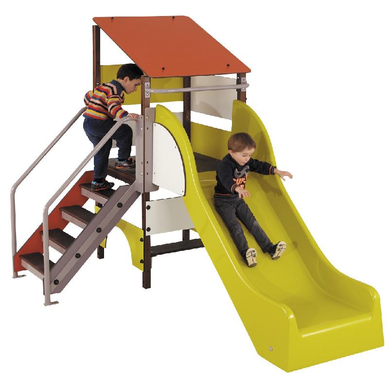 LA CABANE AUX BAMBINS - Cabane de jeu en bois pour enfants de 18 mois à 7 ans - Norme NF EN 1176 et 1177_0