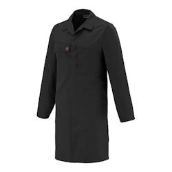 Lafont - Blouse de travail coton majoritaire AMBRE Noir Taille M - M 3609705761345_0