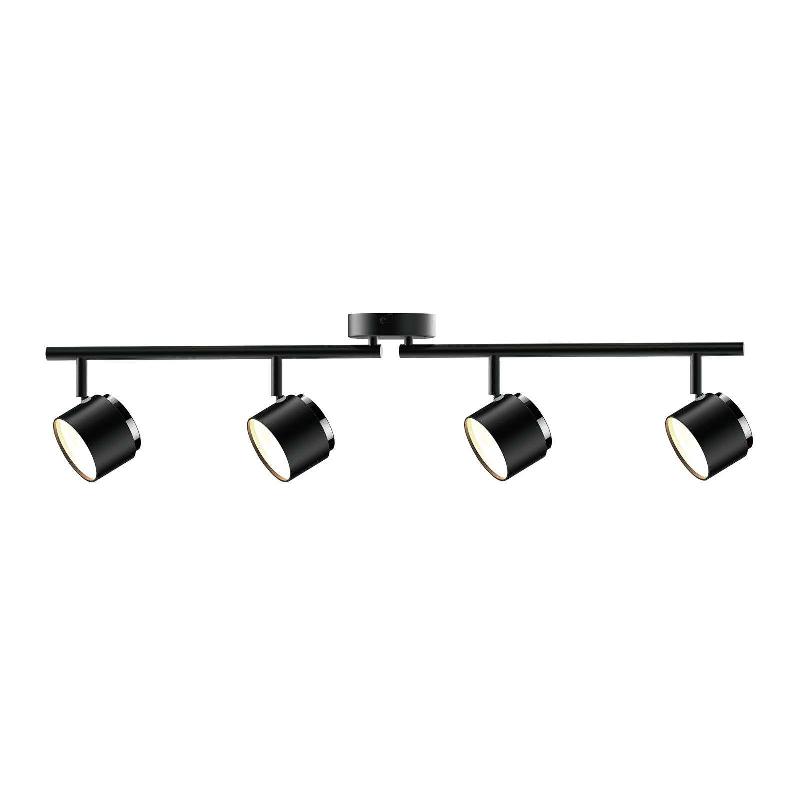 LINDBY MARRIE SPOT LED, NOIR, 4 LAMPES