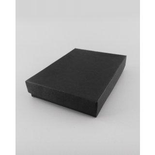 LOT DE 6 BOÎTES BIJOUX UNIVERSELLES NOIRES - 10 X 7,5 X 2 CM