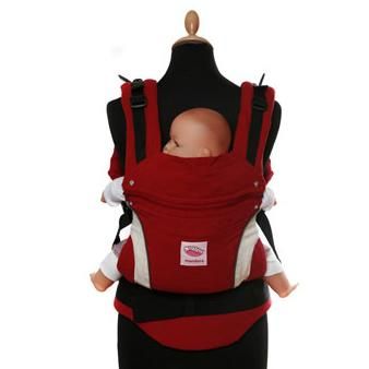 MANDUCA - PORTE BÉBÉ ERGONOMIQUE ROUGE