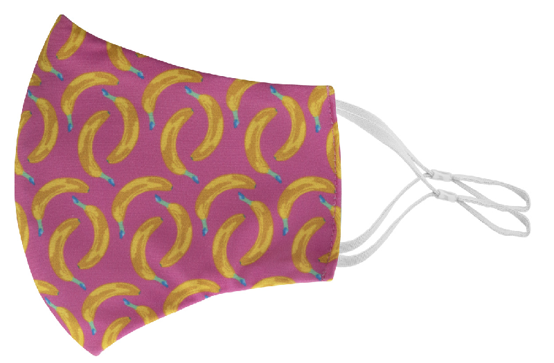 Masque facial personnalisé - lavable, réutilisable, impression sublimation, taille adulte - 100% polyester et coton_0