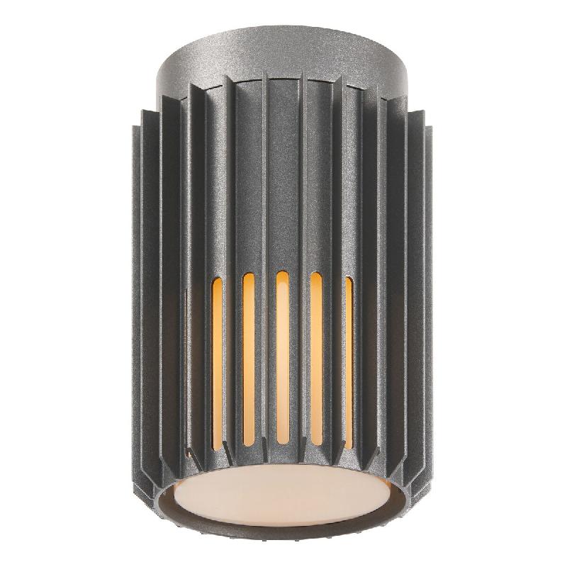 Nordlux Plafonnier luminaire ALUDRA  Aluminium Seaside anthracite H. 18,8 IP54 -Extérieur - gris aluminium 5704924022005_0