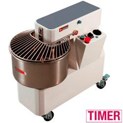 Pétrin à pâte professionnel 22 litres - version spiralée NT22/G-(230/1) avec cuve tournante en inox_0