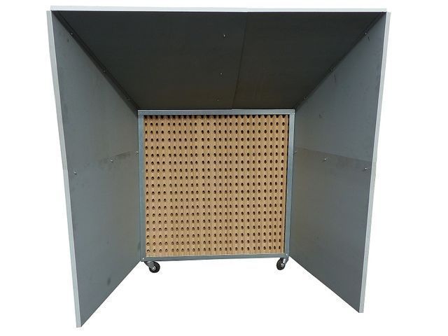 Paint modul' : mur aspirant / cabine de peinture compacte et modulable_1