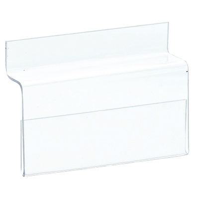 Porte-étiquettes transparent l 6 x h 3 cm  (pqt de 10)_0