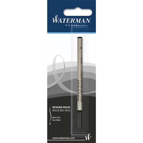 RECHARGE WATERMAN POUR ROLLER POINTE FINE - NOIRE