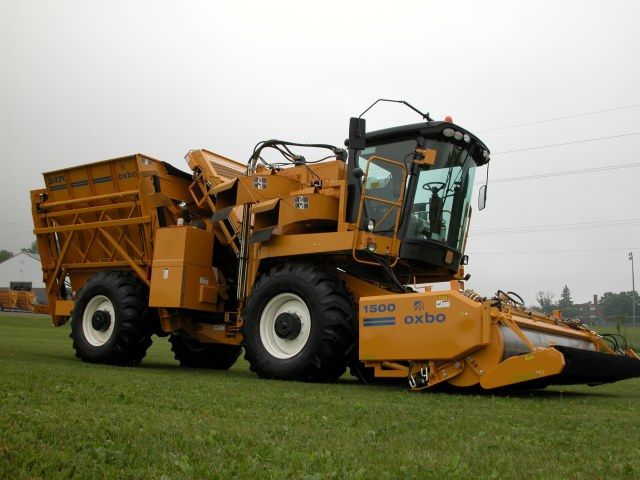 Récolteuse Oxbo 2475 - Sweere Food Processing B.V - moteur John Deere 275 hp - capacité de charge 6350 kg - multi-légumes et ergonomique_0