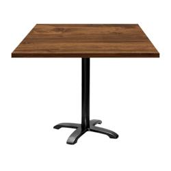 Restootab - Table 90x90cm - modèle Bazila chêne hunton - marron TB-BZ4-9090M-CH.HUN_0