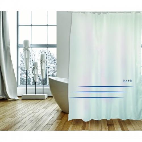 RIDEAU DE DOUCHE - POLYESTER - 180X200 CM - PREMIUM PACCO SPIRELLA