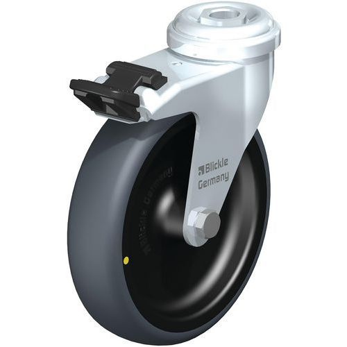 ROUE CAOUTCHOUC THERMOPLASTIQUE LRA-TPA 100G-FI-ELS - BLICKLE