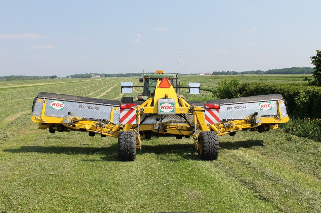 Rt 1000 - Andaineur agricole ROC - 10,00 m - Récolte innovante avec tapis pour qualité optimale_0