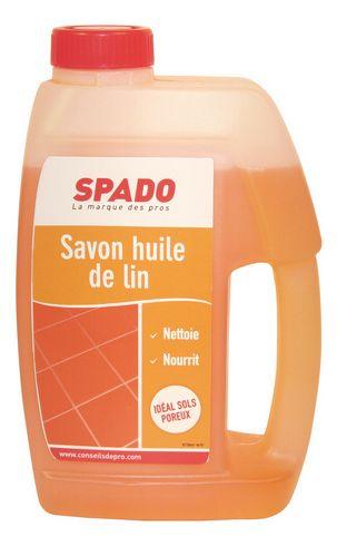 SAVON NOIR À L'HUILE DE LIN SPADO - FLACON 1 L