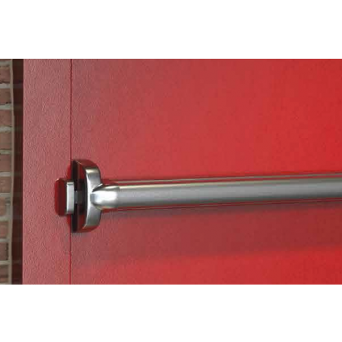 SERRURE ANTIPANIQUE PUSH BAR OLTRE PUSH - 1 POINT - RÉVERSIBLE - NOIR FAPIM
