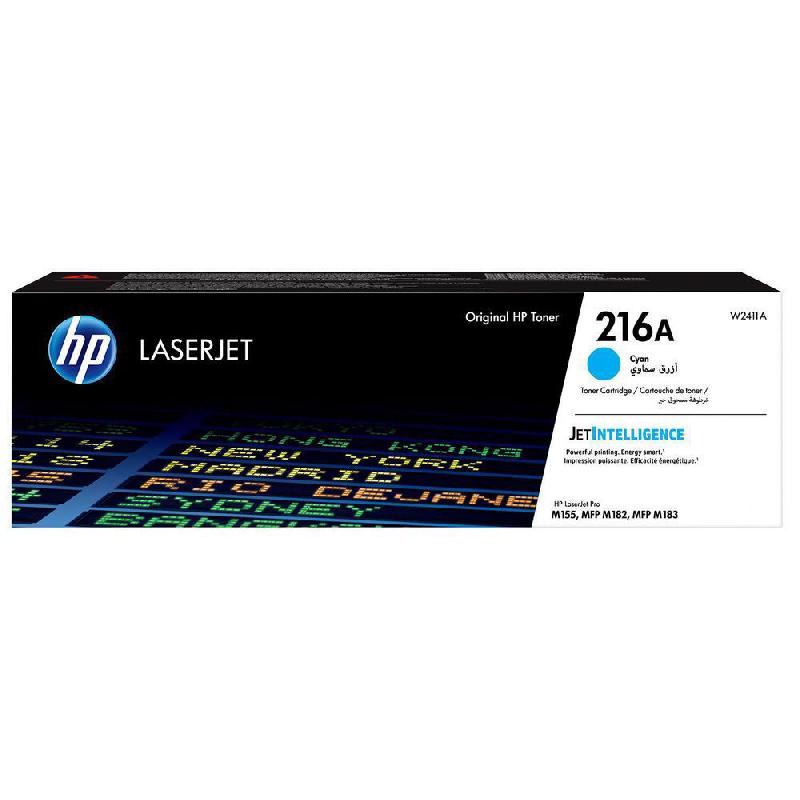 TONER AUTHENTIQUE HP 216A - W2411A - CYAN